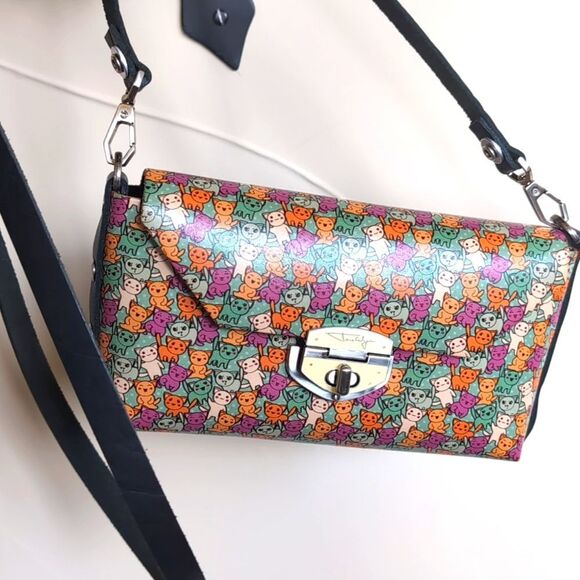 Jon Wye Vampire Cats Small Clutch/Crossbody 😺 - Picture 15 of 16